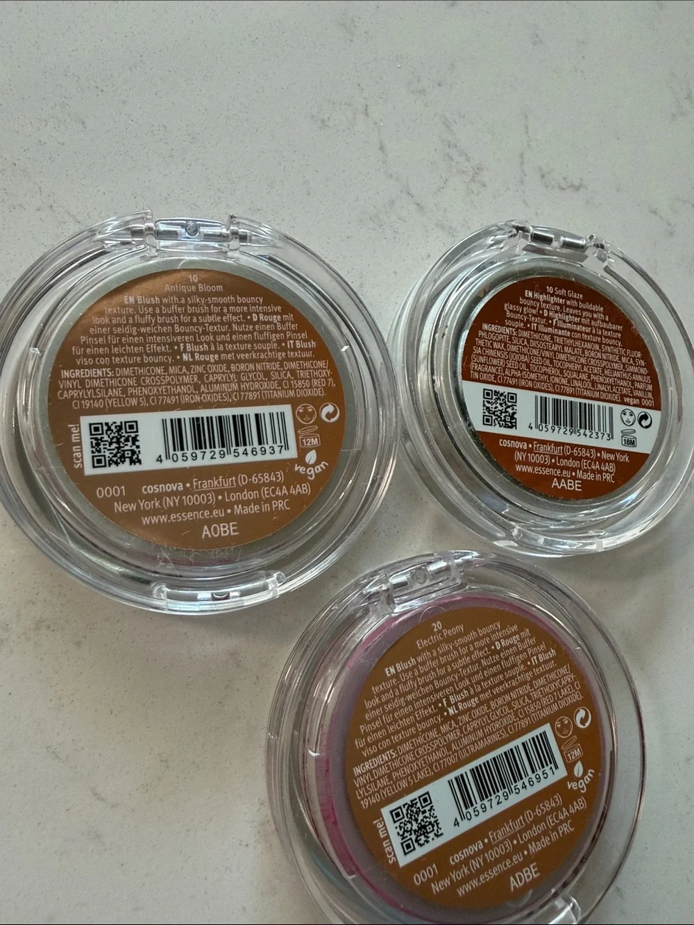 Essence not sealed